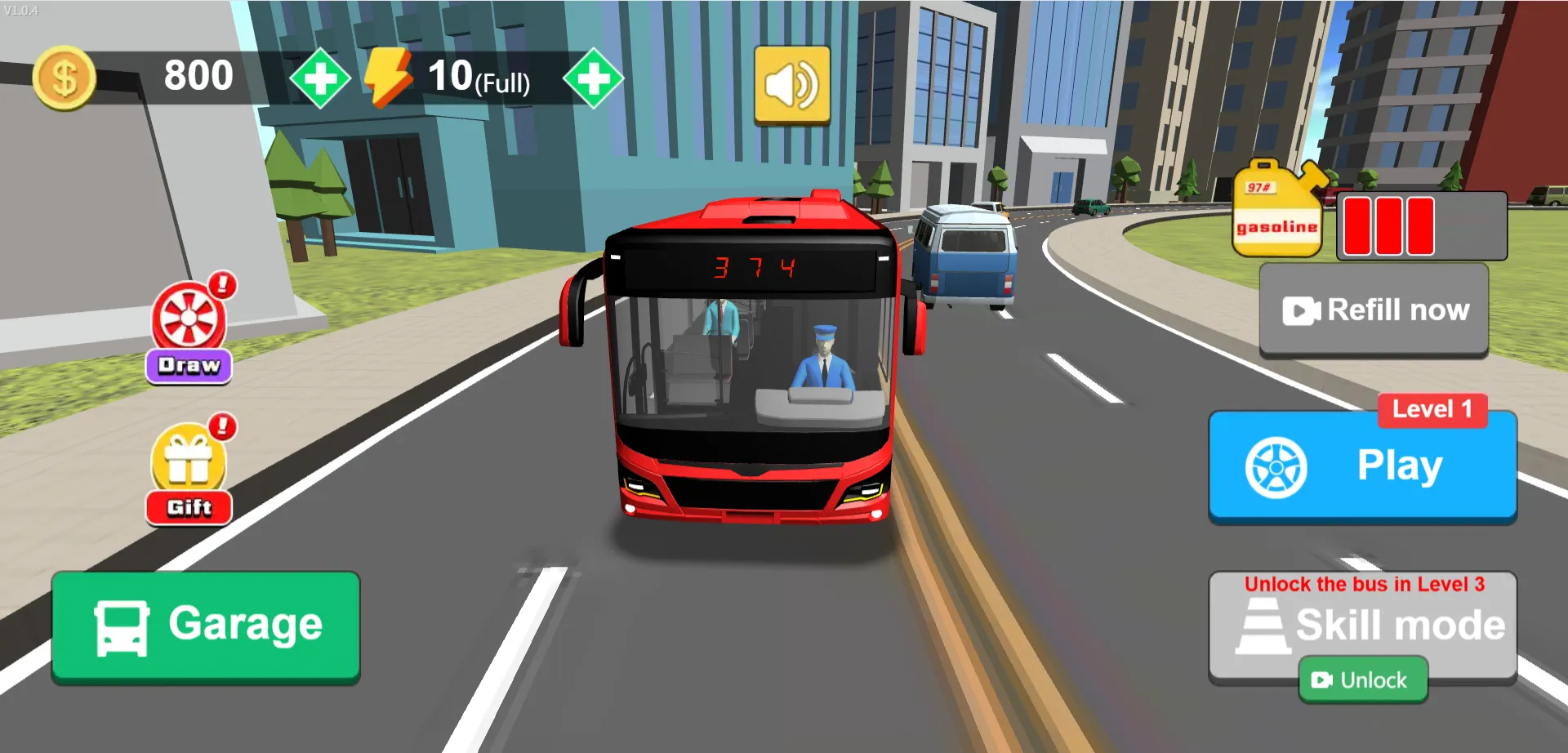 Bus Driving Simulator Screenshot 1